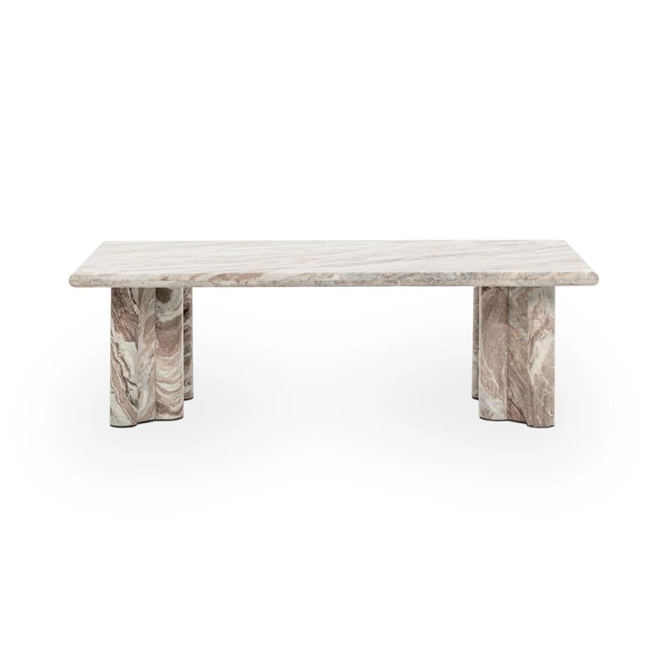 Bowman Marble Rectangular Coffee Table by Classic Home
