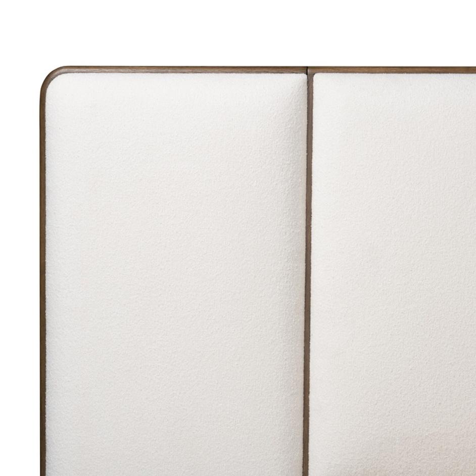 Regan Queen Bed - Crete Ivory by Four Hands