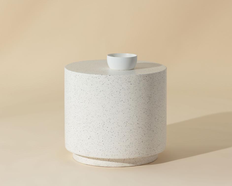 RUBIN END TABLE - TERRAZZO by Sunpan