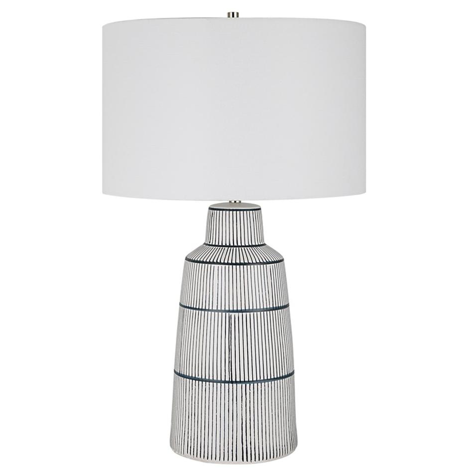 Breton Nautical Stripe Table Lamp by Uttermost