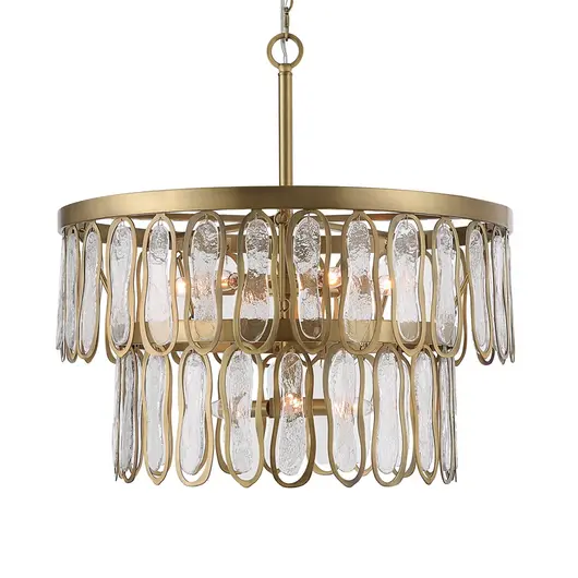 Aurelie 9 Light Round Pendant by Uttermost
