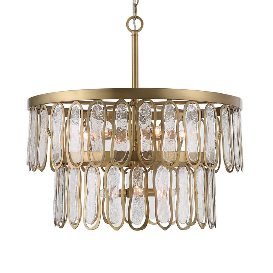 Aurelie 9 Light Round Pendant by Uttermost