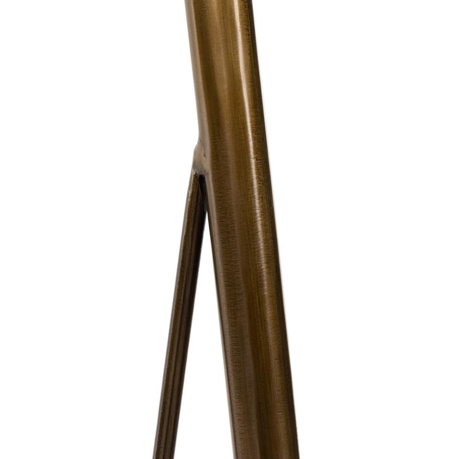 Egon Floor Lamp In Antique Brass Iron by FOUR HANDS