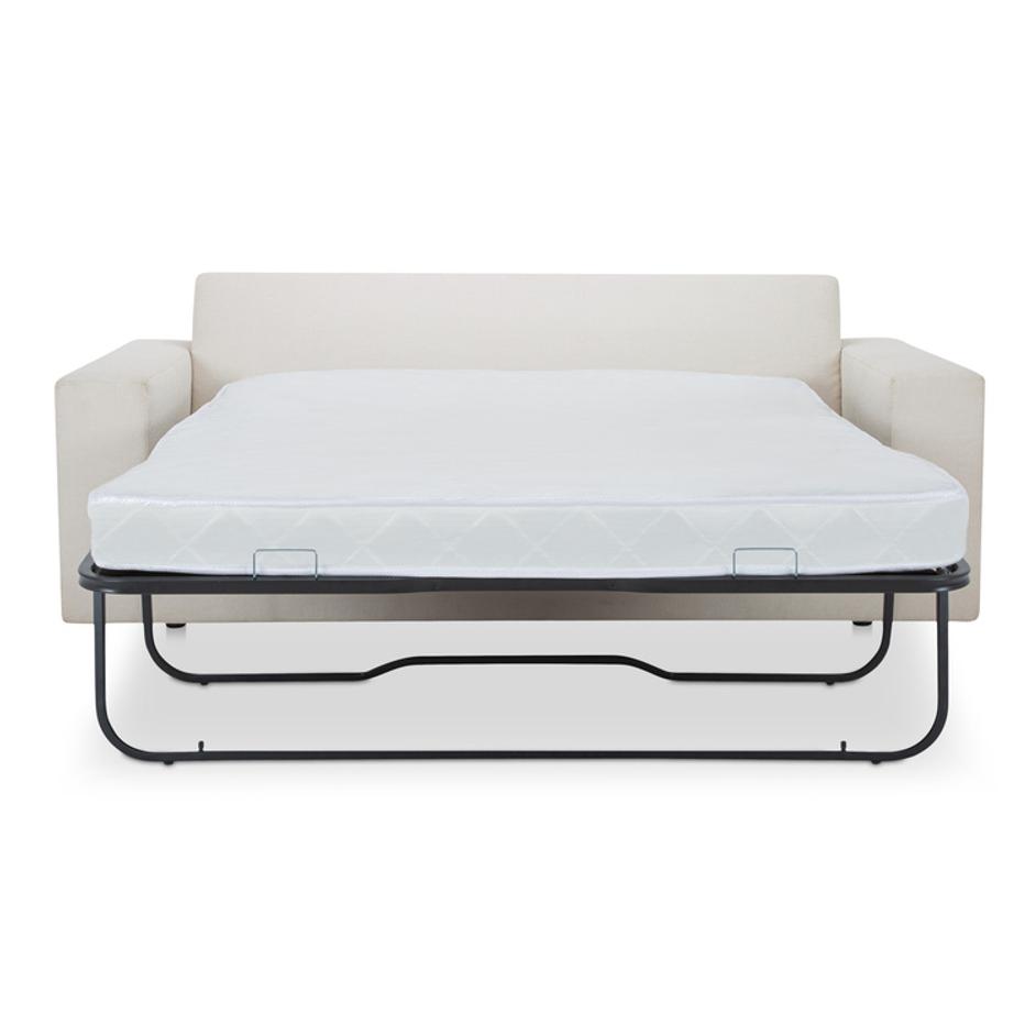 Kiran Sleeper Sofa White by Moes Home