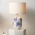 Ruth Ceramic Table Lamp, Blue by Jamie Young