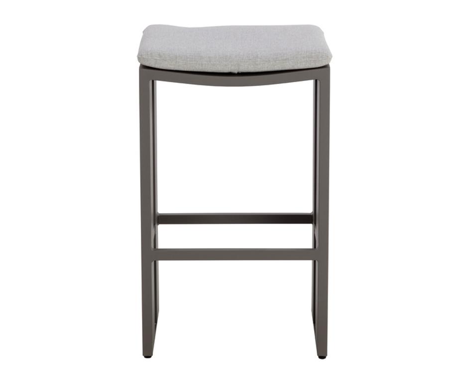 VERIN BARSTOOL - WARM GREY - GRACEBAY LIGHT GREY by Sunpan