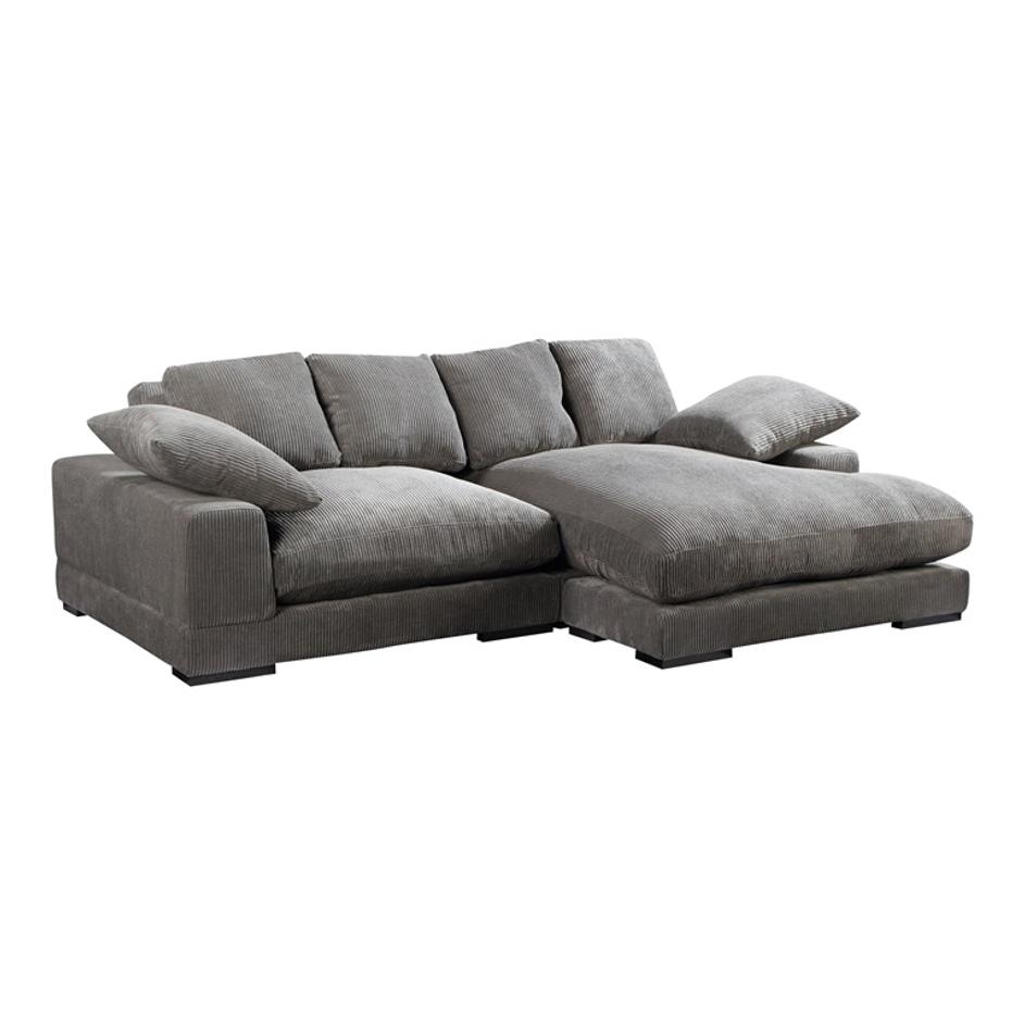 PLUNGE SECTIONAL CHARCOAL by Moes Home