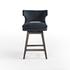 Task Swivel Counter Stool in Modern Velvet by FOUR HANDS