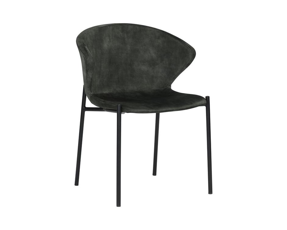 ERIC DINING CHAIR - NONO DARK GREEN by Sunpan