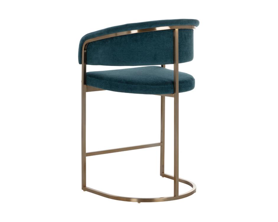 MARRIS COUNTER STOOL - GOLD - DANNY TEAL by Sunpan