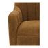 Bowie Swivel Chair Ochre Brown by Moes Home