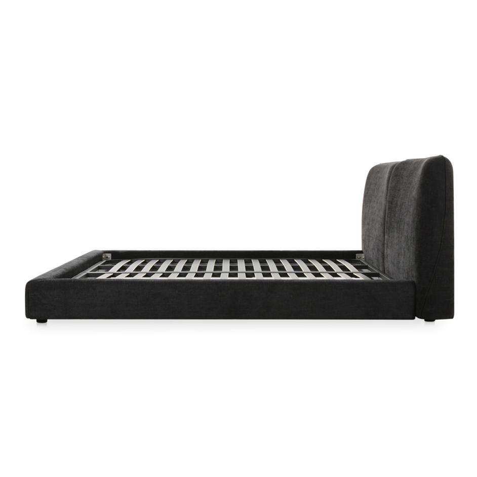 Zeppelin King Bed Heather Black by Moes Home
