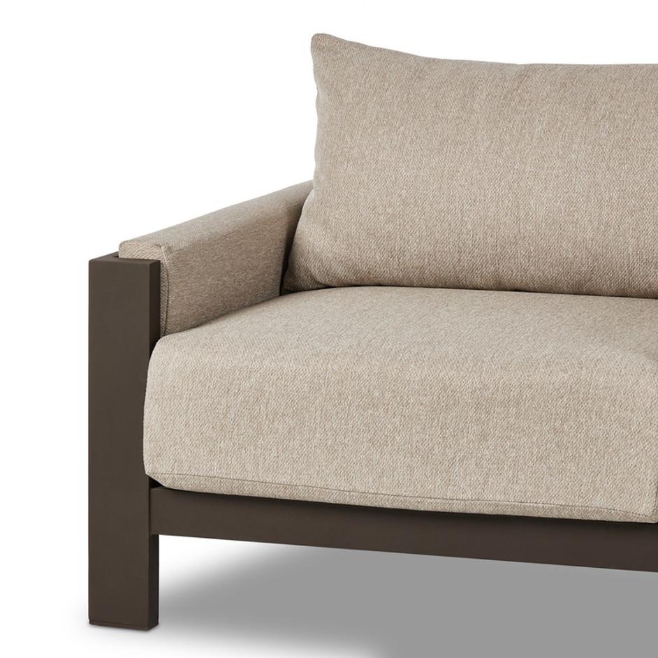 Chapman Outdoor Metal Chair - Concha Fog by Four Hands