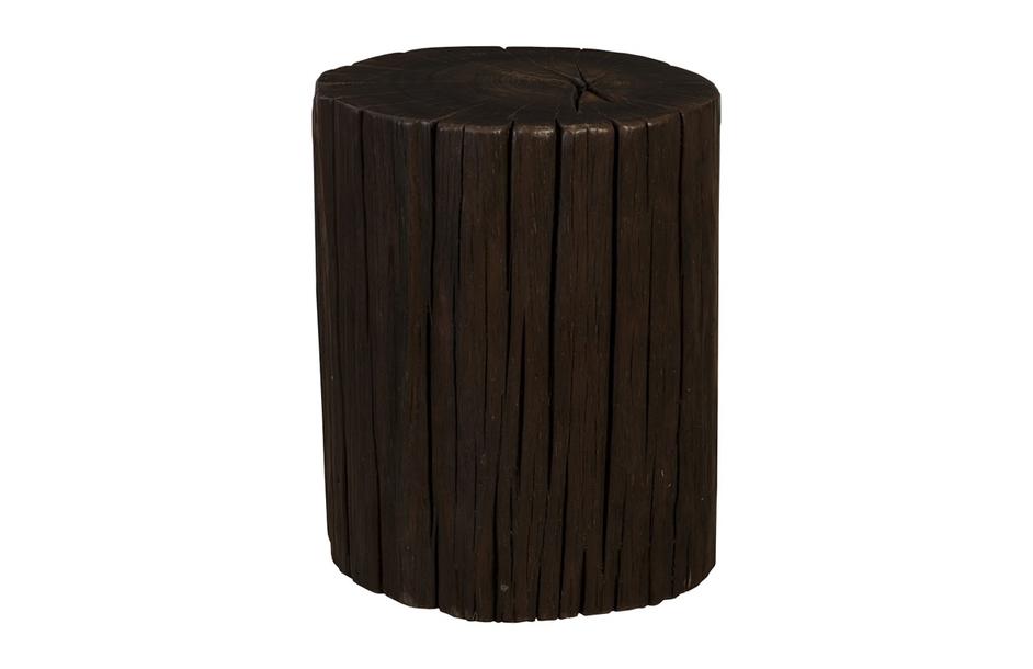 Black Wood Stool, Assorted by PHILLIPS COLLECTION