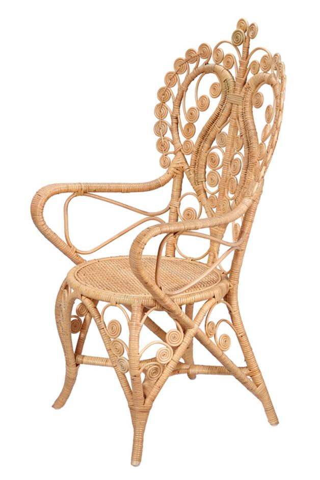  Hibiscus Rattan Arm Chair by Jamie Young