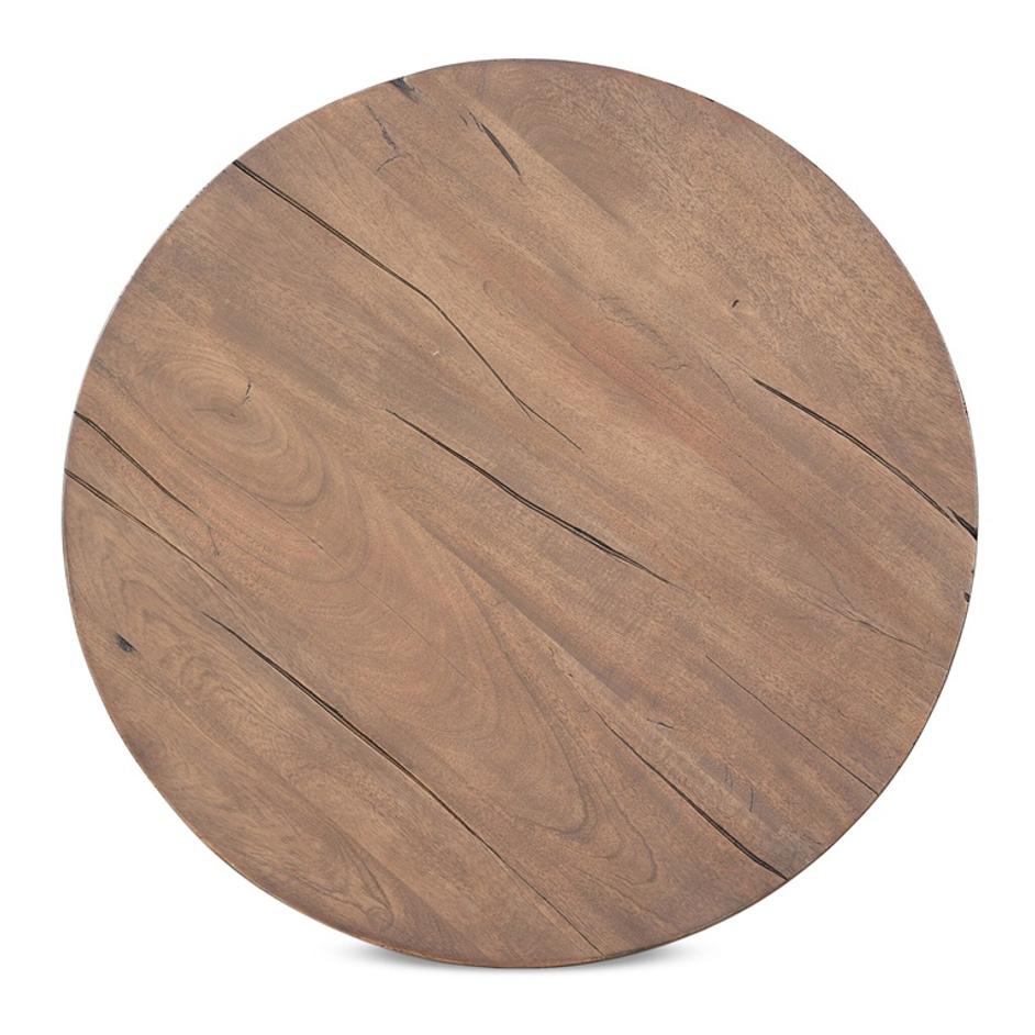 Rivi End Table - Antique Belgium Bleach by Four Hands