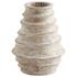 Giorgio Vase In Whitewashed by Cyan Design