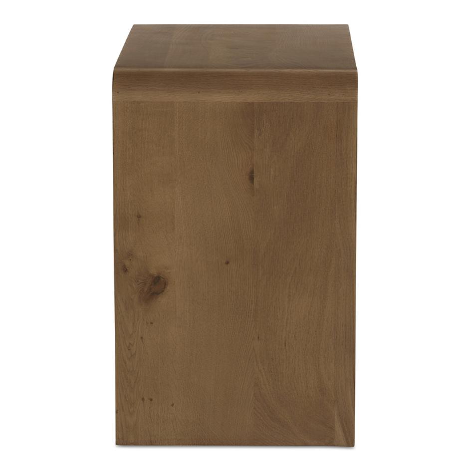 Riley Nightstand Oak by Moes Home