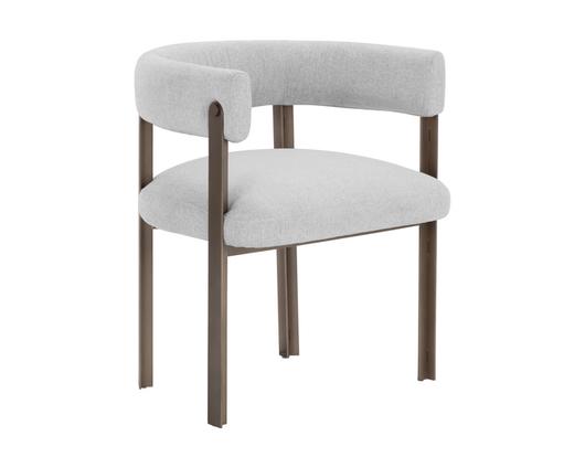 MAE DINING ARMCHAIR - ERNST SILVERSTONE by Sunpan