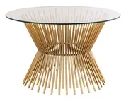 Grace Glass Coffee Table by tov furniture