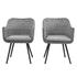 Venture Dining Armchair Outdoor Patio Wicker Rattan Set Of 2 In Gray Gray by Modway Furniture
