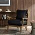 Lennon Chair In Heirloom Black by FOUR HANDS