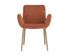 LUCANO DINING ARMCHAIR - BELFAST RUST by Sunpan