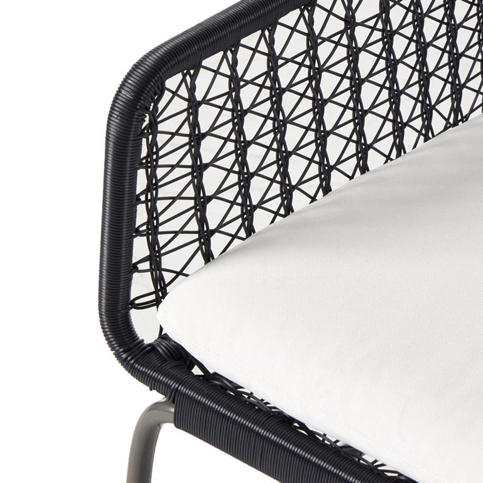 Bandera Outdoor Woven Dining Chair - Stinson White by Four Hands