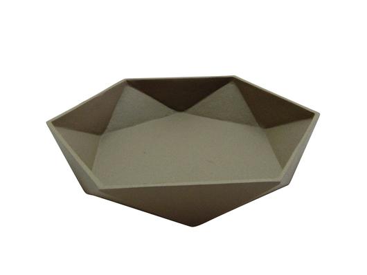Aluminum Bowl Xlarge Brown Finish by BIDK Home