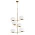 Pod Chandelier | Aged Brass - Large by Cyan Design