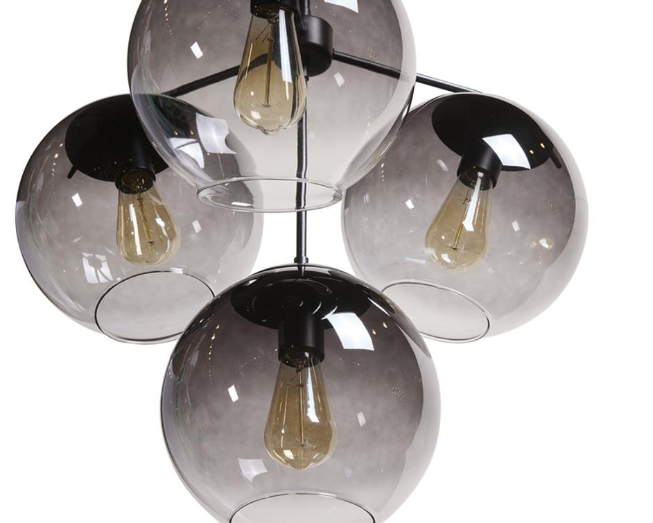 KAMARA CHANDELIER - BLACK by Sunpan