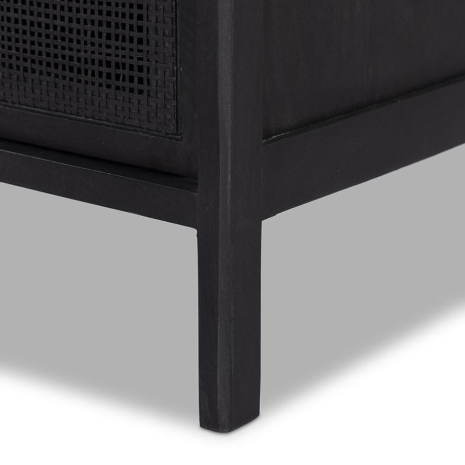 Sydney Tall Dresser - Black Wash by Four Hands