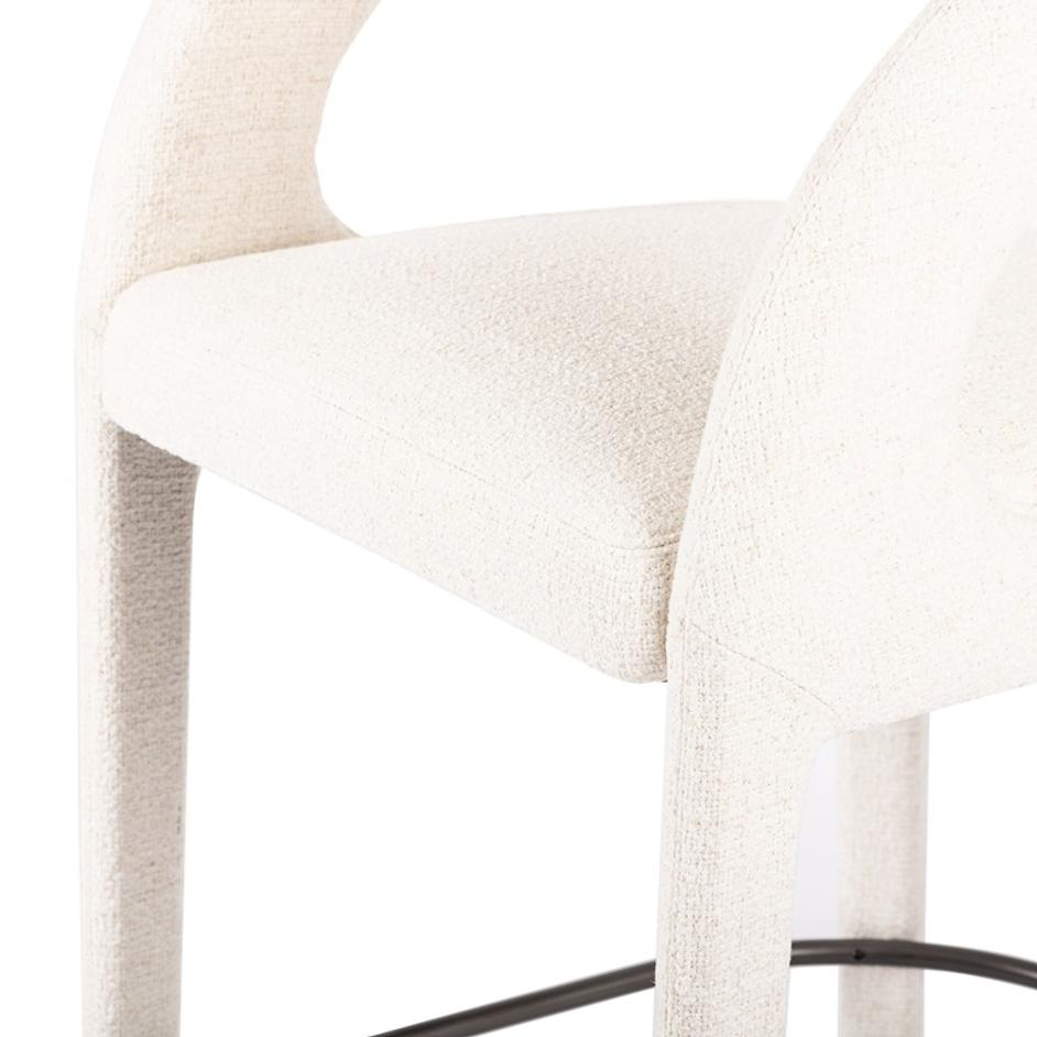 Hawkins Bar + Counter Stool - Omari Natural by Four Hands