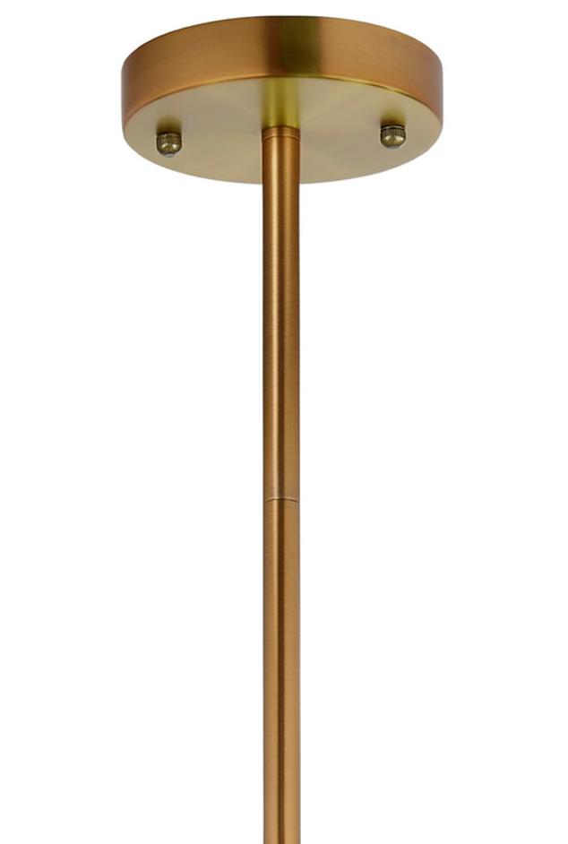 Holt 1-Light Glass Pendant, Taupe by Jamie Young