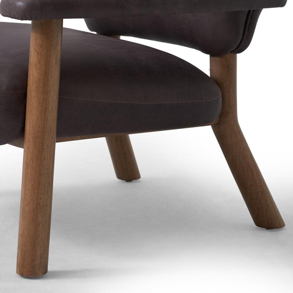 Eisley Chair In Tumble Waxed Slate by Four Hands