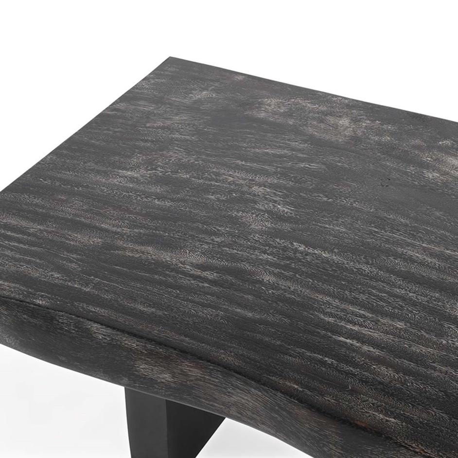 60" Coffee Table Black by Classic Home