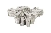 Freeform Coffee Table B, Silver Leaf by Phillips Collection