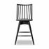 Lewis Swivel Counter Stool in Black Oak by FOUR HANDS