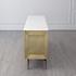 TRIANGLE CABINET-BRASS by Global Views