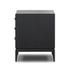 Rosenell Closed Nightstand - Black Oak Veneer by Four Hands