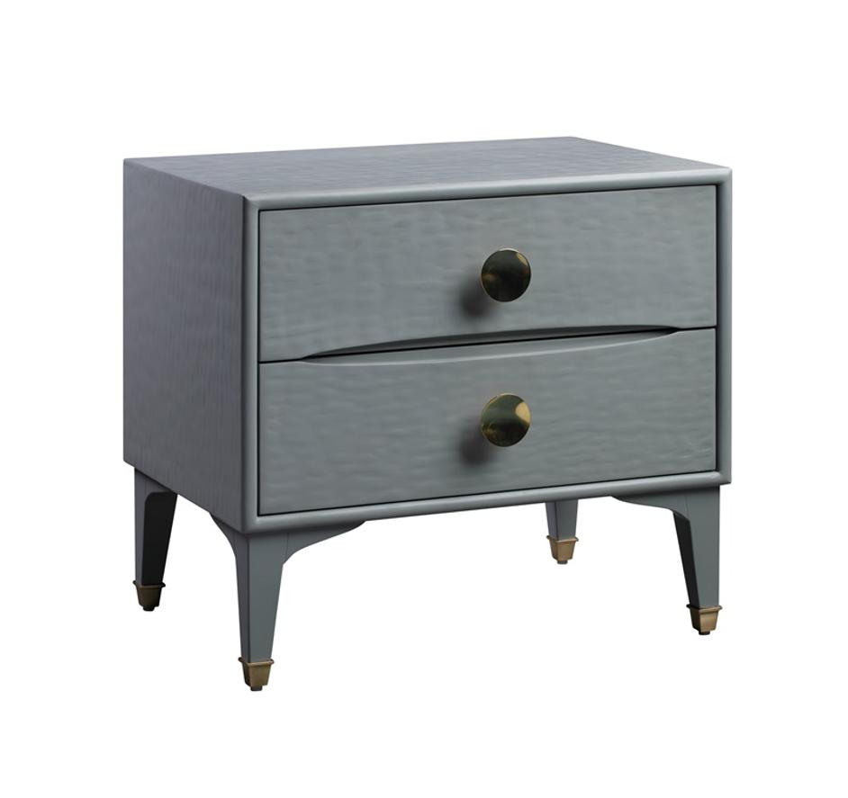 Divine Grey Nightstand by tov furniture