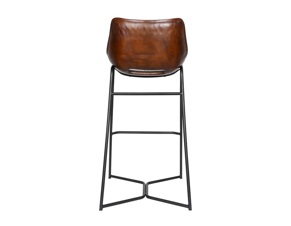 Essex Stanley Bar Chair, Hand Washed Chestnut by Home Trends & Design