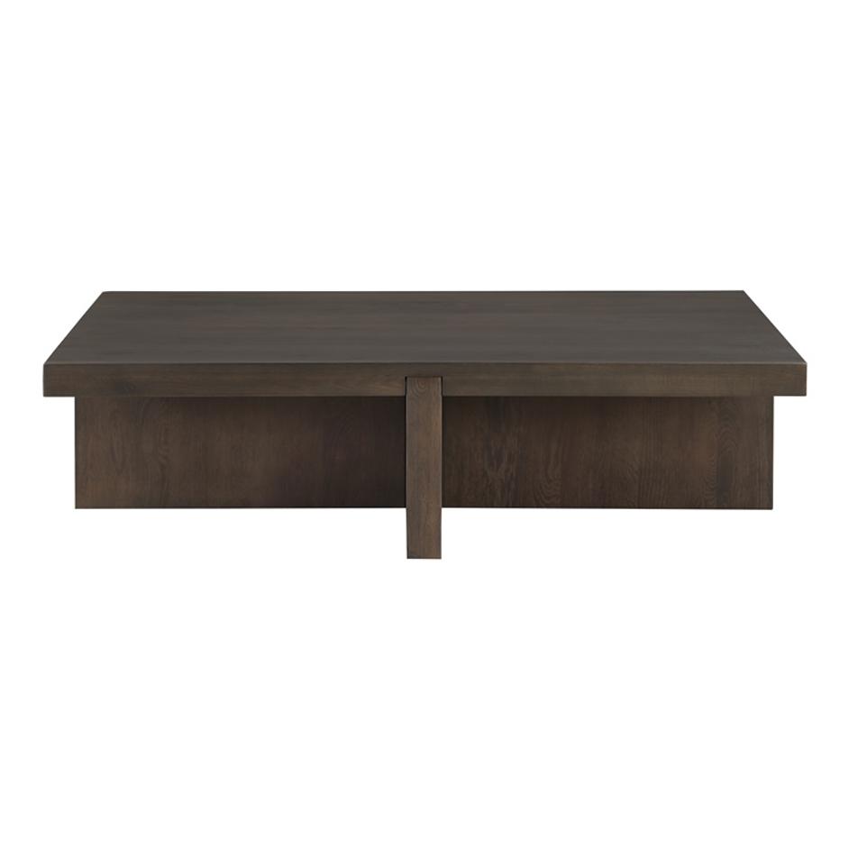 FOLKE COFFEE TABLE DARK BROWN by Moes Home