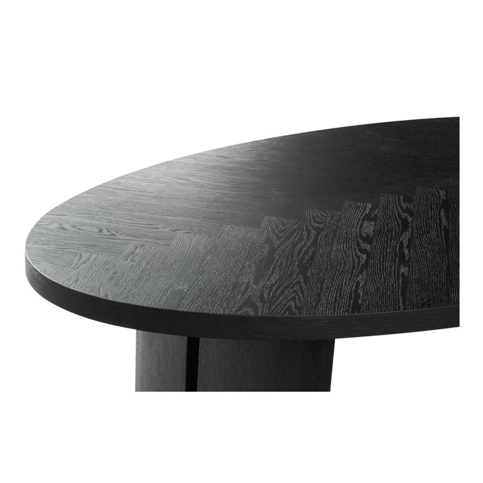 William Dining Table Black by Moes Home