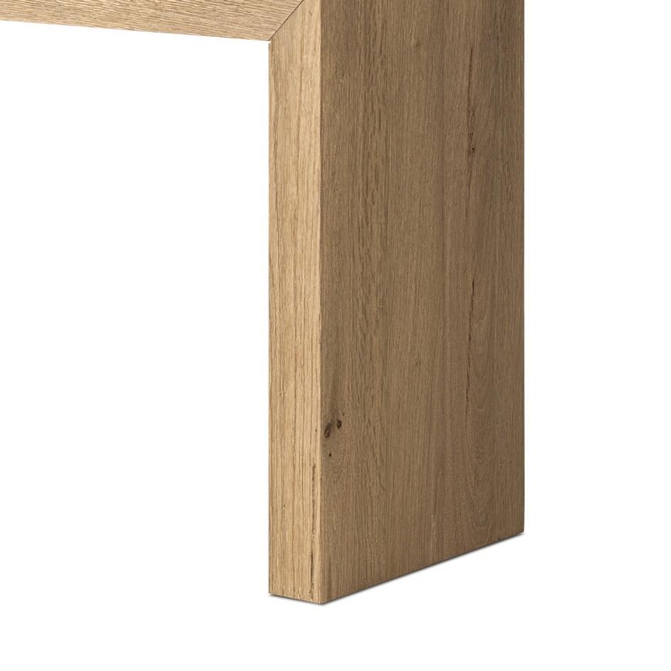 Matthes Console Table - 79" - Worn Oak Veneer by Four Hands