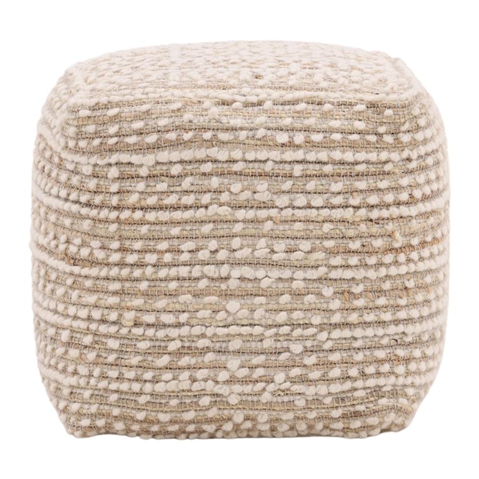Sorrel Pouf by Curated Collections