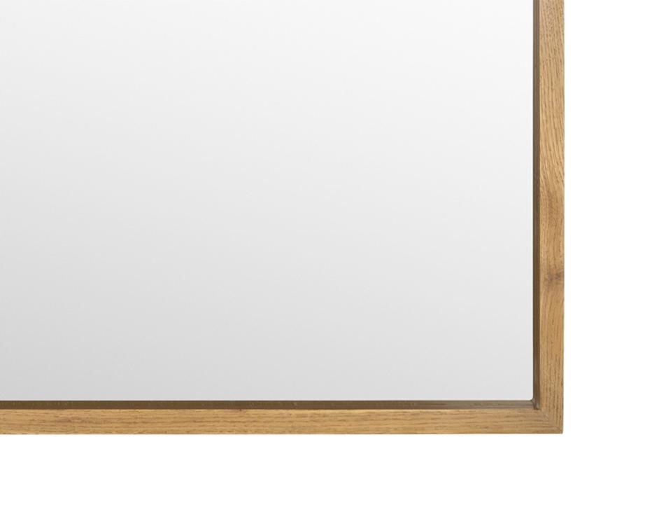 CALABASAS WALL MIRROR - RUSTIC OAK by Sunpan