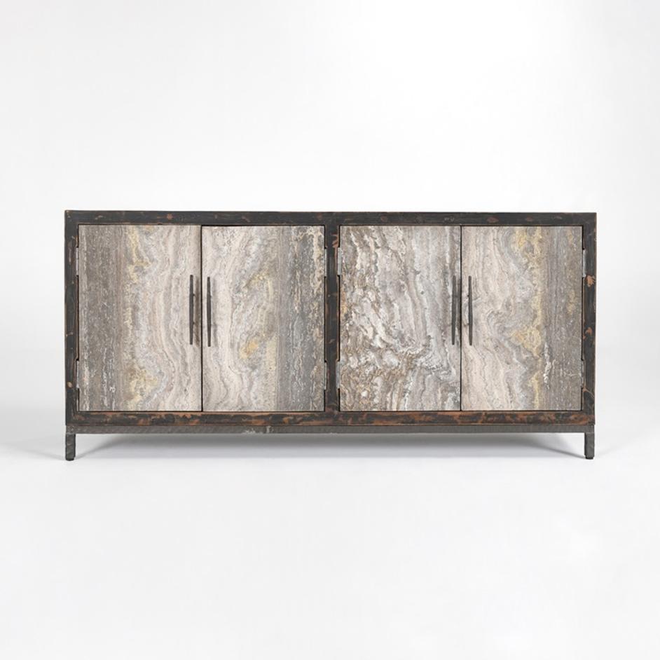 Lisbon 4Dr Sideboard by Classic Home