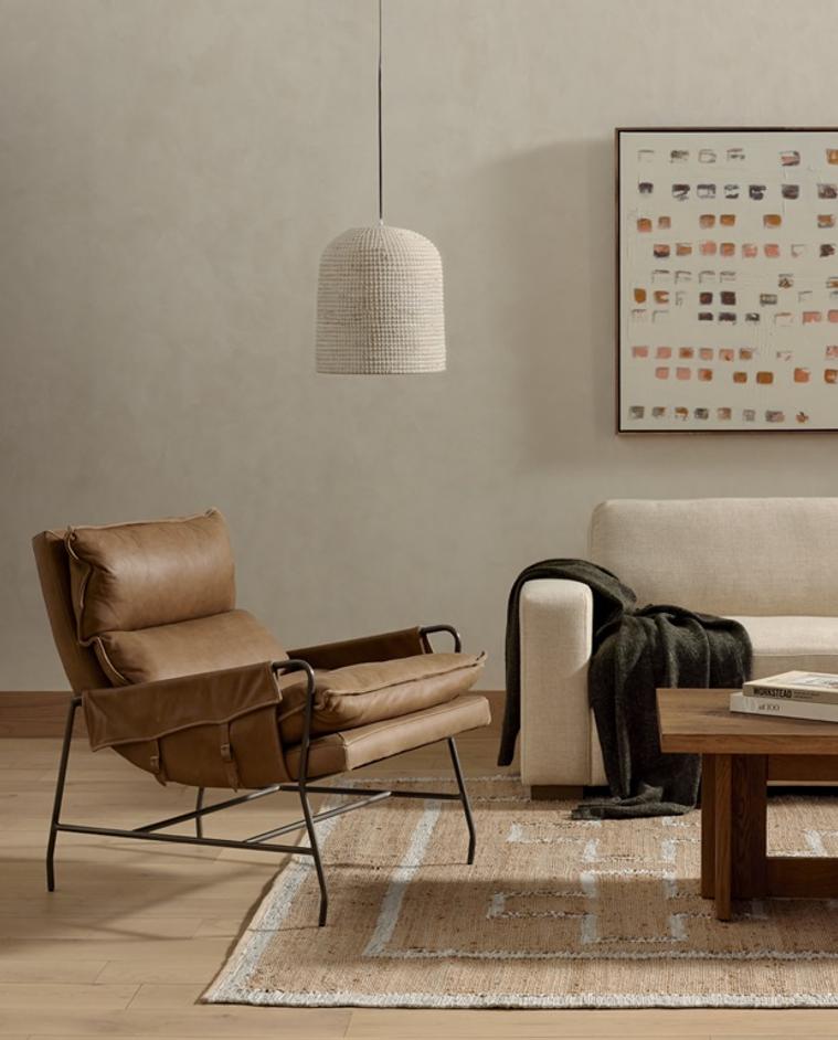 Taryn Chair In Palermo Drift by FOUR HANDS