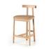Tex Bar + Counter Stool - Natural Leather by Four Hands